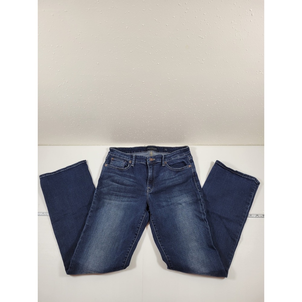 Lucky Brand Sweet Boot Jeans Womens 12/31 Blue Excellent Mid Rise Bootcut Denim